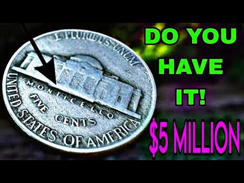 SUPER RARE TOP 7 JAFFERSON NICKELS JEFFERSON NICKELS WORTH HUGE MONEY! Valuable Nickels To look For!