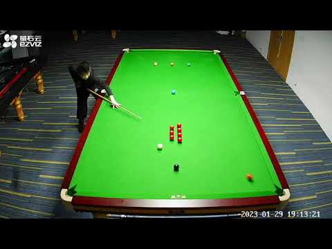 My 14 year old student Zhou Jinhao has a 147 doing the John Higgins parallel lines