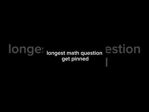 Longest question get pinned