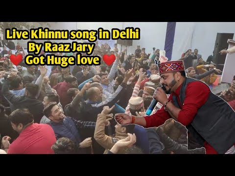 खिनु (Khinu) Live in दिल्ली show by Raaz Jary (Jaryal)  dec2019