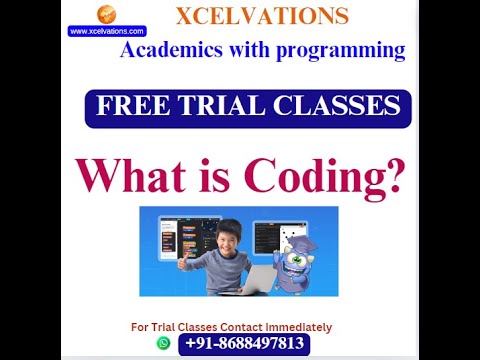 What is Coding? | Try Online Classes | Xcelvations #Xcelvations #USAKids