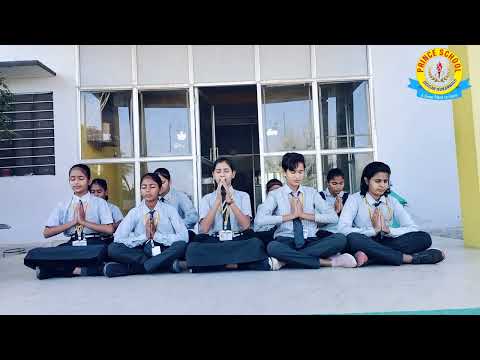 l l मधुर आवाज में हिन्दी प्रार्थना हे शारदे मां, हे शारदे मां  🥰🥰 l l #tranding #school