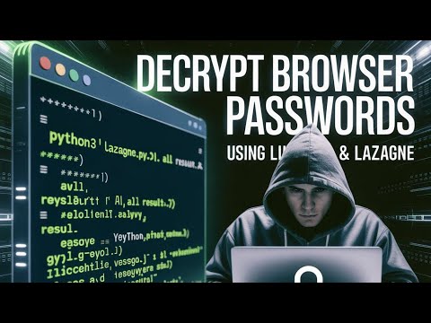 "How to Decrypt Saved Browser Passwords on Linux Using LaZagne | Ethical Hacking Tutorial"