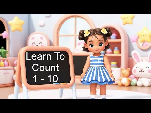 Learn to Count 1 to 10 | Numbers Song for Kids | Laura Learn Ladder #1to10 #Numbers #NurseryLearning