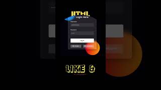 Glassmorphism Login Form Tutorial | Modern UI Design