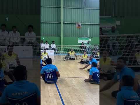 State level Para volleyball #coimbatore #parasports #volleyball #gameplay