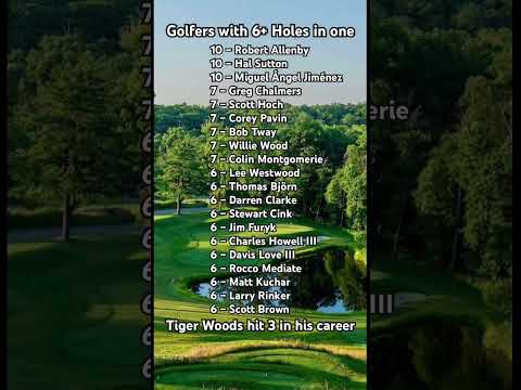 Top Golfers with the Most Holes-in-One ⛳️ Incredible PGA & European Tour Aces in History
