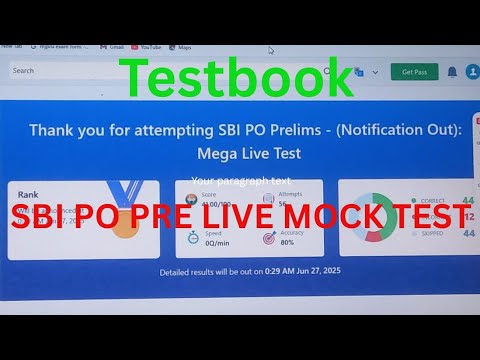 🎯SBI PO LIVE MOCK TEST 25-26 2025📚✍️|SHARE SCORE 📝|HOW TO ATTEMPT MOCK 🗒, #mocksolution #testbook