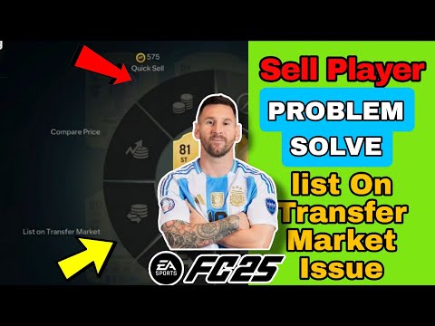 How to Sell & 📋 List Players in FC 25 💰 + 👥 How to Find Loan Players!"
