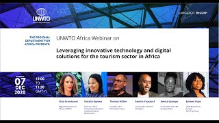 Leveraging innovative technology and digital solutions for the tourism sector in Africa