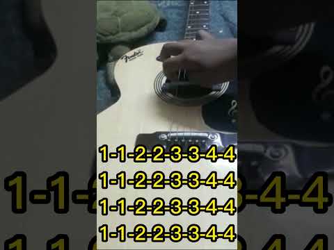 Dragonforce - Through The Fire And The Flames Guitar Tutorial (EASY!!1!!!) #shorts