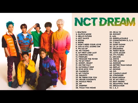 N C T DREAM ALL SONGS PLAYLIST 2022 UPDATED