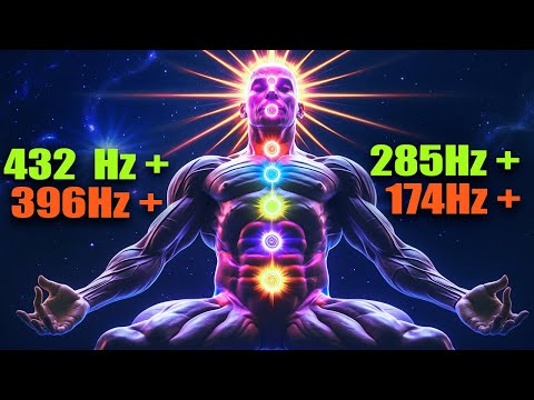 432Hz + 396Hz + 285Hz + 174Hz - Fall Into Deep Healing Sleep, Heal Damage In The Body, Emotional