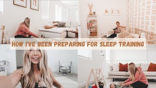 how i've been preparing for sleep training | taking cara babies ABCs
