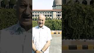 Anupam Kher in National Defence Academy