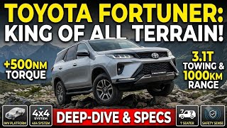 Toyota Fortuner: Engineering Excellence, Off-Road Capability, and Global Market Dominance
