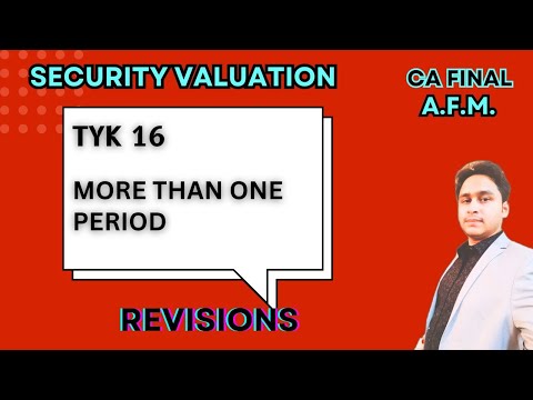 TYK 16 - More than one period | SECURITY VALUATION | CA FINAL AFM | REVISION | MAYANK NARANG