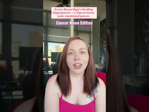 Cancer Moons Healing Superpower 🌙 #cancermoon #moonincancer   #astrologytips