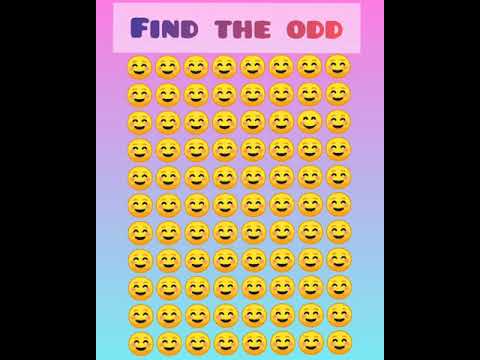 find the odd emoji ☺️ in 5 Seconds 🔥#findtheodd#unicorntesting#shorts