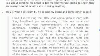 Avoid Sling Broadband!