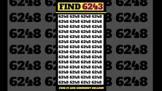 👁 Can you spot the tiny change?#BrainTeaser #OddOneOut #QuickChallenge