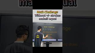 Can you comlete this Math Challenge?#challenge #math #mathchallenge #interactivedisplay #JAVBoard