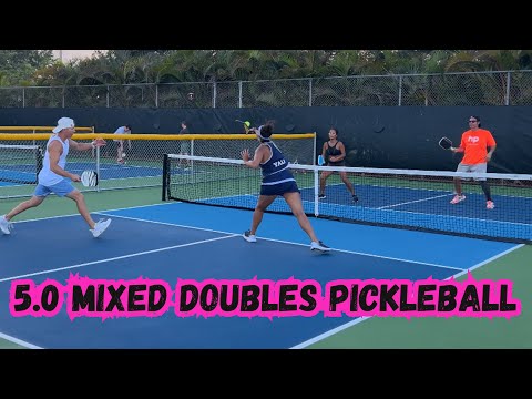 5.0 Mixed Doubles Pickleball | Whispering Pines Park | Port St. Lucie Florida