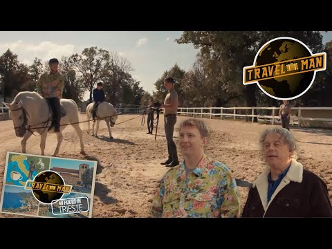 Alan Davies & Joe Lycett Horse Riding in Trieste Italy | Travel Man