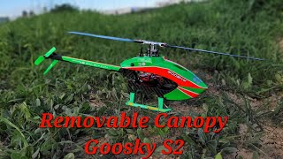 goosky s2 legend, removable canopy