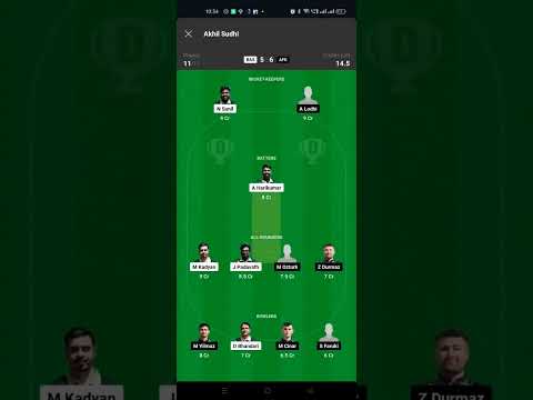 ECS T10 Bulgaria | Today t10 match | BAS vs AFK | Today Dream 11 prediction