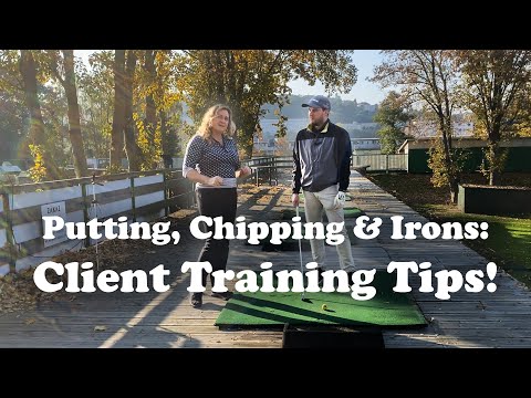 Golf Training Session: Putting, Chipping & Iron Shots #GolfTraining #PuttingTips #HealthyGolfing