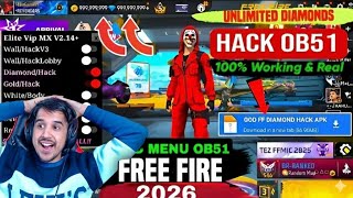 FREE FIRE DIAMOND HACK 2026 (100% WORKING METHOD) | FREE FIRE DIAMOND HACK OB51 | FF DIAMOND HACK