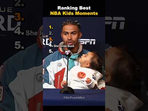 Ranking Best NBA Kids Moments