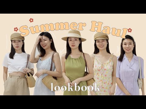 summer try on haul 開箱試穿🌷🌼✨嘗試不一樣的夏日風格