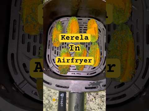 Zero oil Karela Airfryer recipes | weightloss #cooking #swinkybites