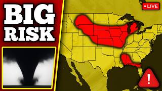 🔴 BREAKING TORNADO WARNING IN WISCONSIN - Tornadoes Possible - With LIVE Storm Chasers...