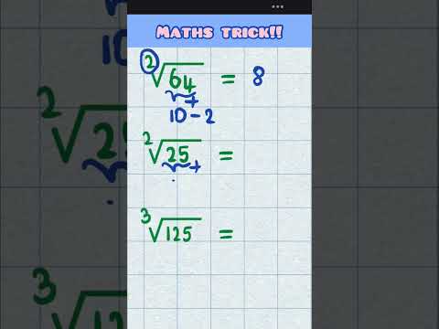 OMG!!!!Sqaure Root Trick!!!
