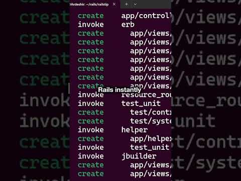 CRUD in Ruby on Rails #rubyonrails #ruby