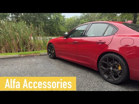 Alfa Romeo Giulia Must Have Storage Accessories