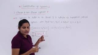 Signals & Systems - Linear & None-linear System
