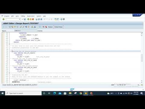 ALV Report - Adding PF-Status, Header and Footer in ALV using class CL_SALV | SAP ABAP |