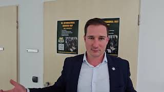 Zsolt Pankotai presents VR Solution Hungary's fire protection innovation at the IT Professional Days