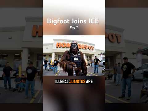 Bigfoot Joins ICE Day 2 #bigfoot #vlog