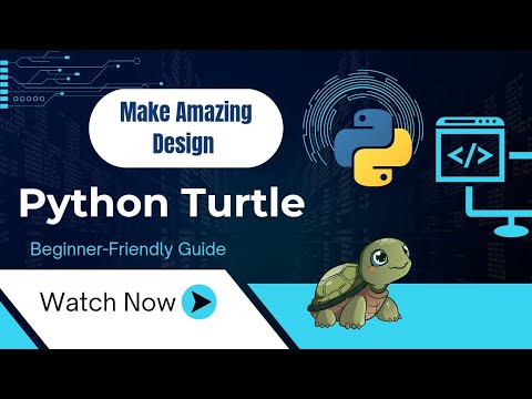 How to Make a Rainbow Flower Using Python Turtle 🐢 | Beautiful Turtle Graphics Tutorial