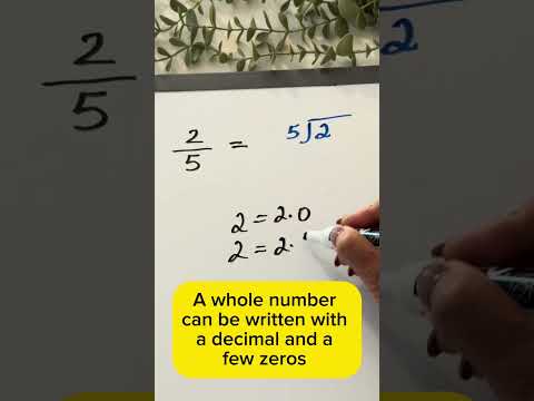 Converting Fractions to Decimals just got really easy! #edtech  #summerlearning  #fractions #maths