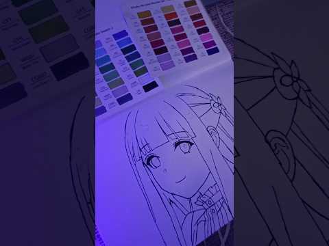 Fern Drawing | Frieren: Beyond journey's end ♥✨ #anime #animedrawing