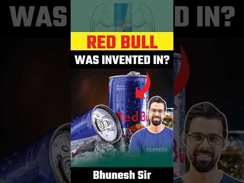 RED BULL was invented in? #shorts