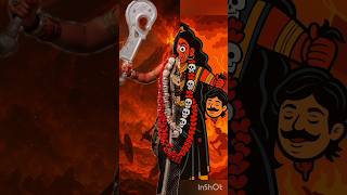 mahalaya Devi convid to cartoon photo
