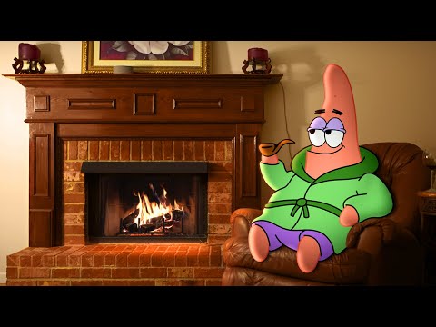 Patrick Listens to Relaxing Music by a Fireplace (1 Hour)