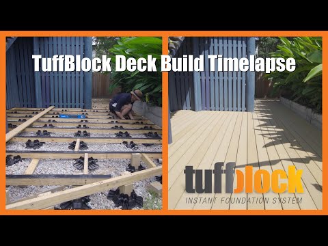 TuffBlock Deck Install Timelapse (Australian Version)